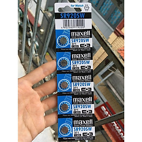 1 Vỉ 5 Viên Pin Maxell Nhật Bản Cho Đồng Hồ Đeo Tay Nhiều Kích Cỡ SR621SW / SR626SW / SR920SW / SR521SW / SR927SW / SR721SW / SR616SW / SR512SW