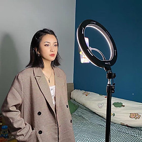 Mua Đèn Livestream quay Tiktok  trợ sáng chụp hình. Hỗ trợ Makeup  Thẩm mỹ  Trẻ hóa da bảo vệ mắt (tặng kèm đầu đọc thẻ nhớ cao cấp)