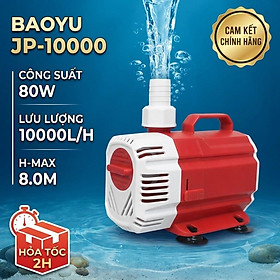 Máy Bơm Nước Bể Cá Baoyu JP-10000, 80W-10000L/H Chuyên Dùng Cho Hồ Koi, Hồ Ngoài Trời