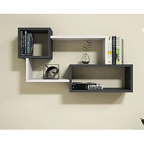 Mua Kệ Sách Treo Tường Hình Chữ Nhật Lớn Juno Sofa CTKT171 KT 80 x 95cm x 20cm