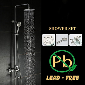 Mua Bộ Sen Cây Tắm Đứng Nóng Lạnh INOX SUS 304 Tròn Thập TT-1069