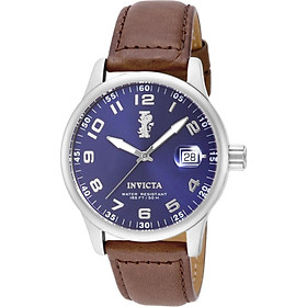 Invicta Men's 15254 I-Force Stainless Steel Watch With Brown Leather Band