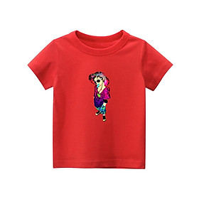 Áo thun cho bé tay ngắn cổ tròn mẫu One Piece Luffy - Áo phông bé trai bé gái vải cotton Gokis shop OPD1