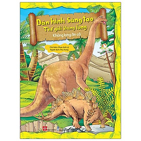 Dán Hình Sáng Tạo - Thế Giới Khủng Long - Khủng Long Ăn Cỏ