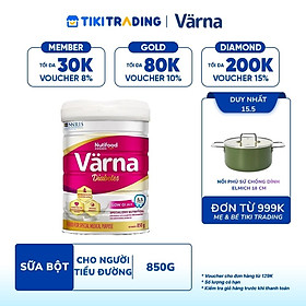 Sữa Bột Värna Diabetes lon 850g