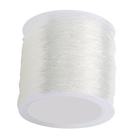 1.2mm Elastic Bracelet String Cord Clear Stretchy Beading Thread for Jewelry Making Necklace Bracelet Making,Repairing Beading And Art Craft Projects