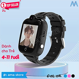 Mua Đồng hồ Thông minh SOS Gọi điện thoại Định vị GPS Chống nước IP67 AMA Watch D06S cho Trẻ con 4 tuổi 5 tuổi 6 tuổi 7 tuổi 8 tuổi 9 tuổi 10 tuổi 11 tuổi Hàng nhập khẩu