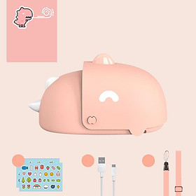 Quạt Làm Mát Xiaomi Bcase Đeo Cổ Mini Có Thể Điều Chỉnh 3 Chế Độ Hàng nhập khẩu - Pink