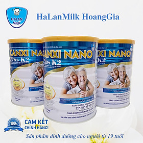 Sữa bột Canxi Nano Plus K2 - Halan Milk - Cho xương chắc khỏe