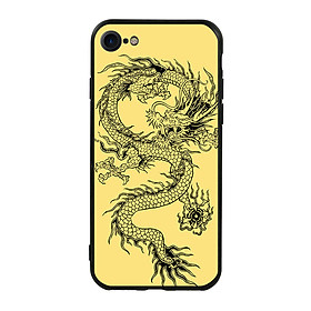 Ốp Lưng Viền TPU Cao Cấp Cho iPhone 7 - Dragon 02