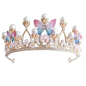Công chúa cho các cô gái, Crown sinh nhật cho các cô gái Butterfly Princess Performance Disc Mode