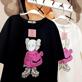 ( Best seller) Áo thun unisex kaws có bigsize đên 100kg lạ