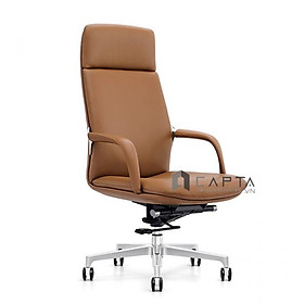 Mua Ghế xoay văn phòng dành cho Nữ Giám đốc CM4410-P Nội thất Capta Ghế lãnh đạo da có chân xoay hợp kim nhôm office chair