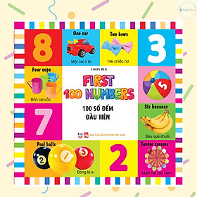 100 Từ Đầu Tiên - Số Đếm - Song Ngữ (VT)