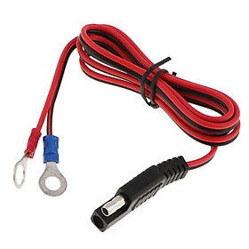 1Meter 12V Battery Charger Terminal O Ring Connector Cable Output Connecting