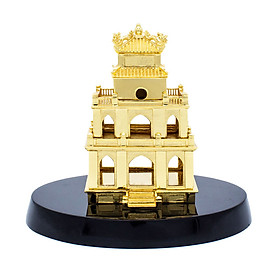 Biểu tượng Tháp Rùa Hà Nội Mạ vàng