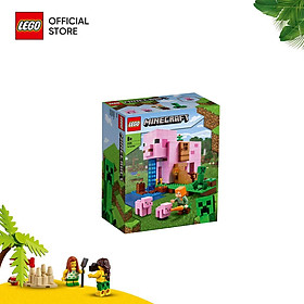 Đồ Chơi Lắp Ráp LEGO Minecraft Ngôi Nhà Heo 21170  Cho Bé Trên 8 Tuổi