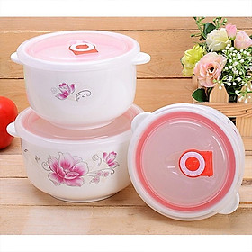 Mua Bộ 3 Bát Sứ Hút Chân Không Cao Cấp