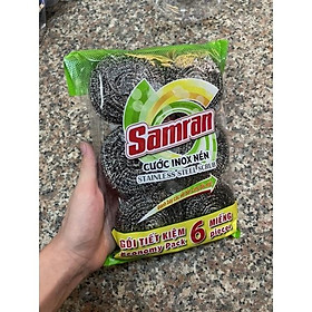 Mua miếng cọ xoong nồi  miếng inox cọ xoong chảo 1 pack 6 miếng