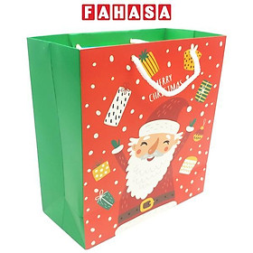 Túi Giấy Đựng Quà Noel 25 x 21 cm - Greenwood 35