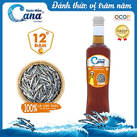 Nước mắm truyền thống Cana 12 độ đạm - Chai Pet 750ML