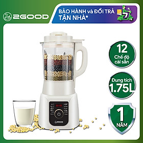 Mua Máy Làm Sữa Hạt 2GOOD E25  công suất Lớn  Xay mịn  Dung tích 1.75 lít  Sẵn 12 Chế độ Tiếng Việt  Phím vặn dễ sử dụng - Hàng Chính Hãng