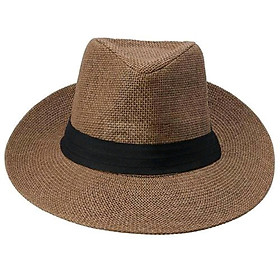 Nón cao bồi mũ phớt mũ cao bồi rộng vành panama dona21122501