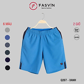 Quần đùi nam Fasvin Q20207.HN quần short thể thao vải gió chun chất lượng cao mềm mại thoáng mát không bai không xù