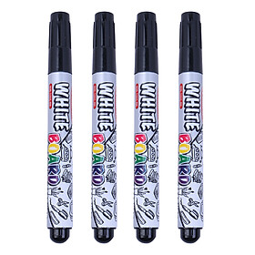 Vỉ 4 Cây Bút Lông Bảng Fullmark (Đen)