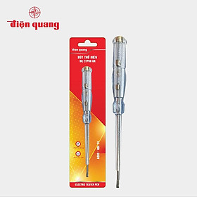 Mua Bút thử điện Điện Quang ĐQ ETP08 GR (Đầu vít dẹp  190 mm  màu xám trong)