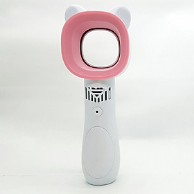 Quạt cầm tay không cánh mini kiểu dáng tai thỏ