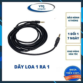 Mua Dây loa 1 ra 1  DÂY 2 ĐẦU 3.5 dài 1.5m 3m 5m hàng tốt jack 3.5mm