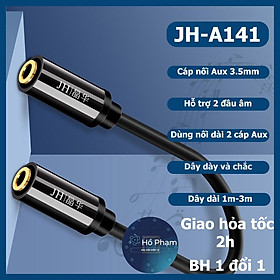 Mua Cáp nối 3.5mm AUX 2 đầu âm cho loa  tai nghe - JH A141 - Hồ Phạm