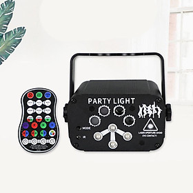 LED Projector RGBP Stage Light DJ Disco KTV Party Lamp 6 Hole Pluggable