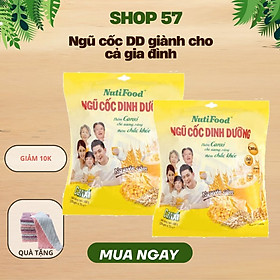 Combo 2 Túi Ngũ Cốc Dinh Dưỡng Nguyên Cám Nutifood Canxi 500g – Giúp Xương Chắc Khỏe – Hàng Chính Hãnghắc Khỏe.