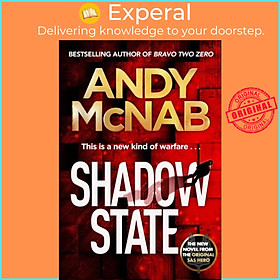 Sách - Shadow State - The gripping new novel from the original SAS hero by Andy McNab (UK edition, hardcover)