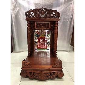 Mua bàn thờ  thần tài thổ địa  gỗ gụ  D48 S61 C81cm  TP1020