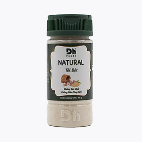 Natural Tỏi bột 60g Dh Foods - Bột tỏi nguyên chất