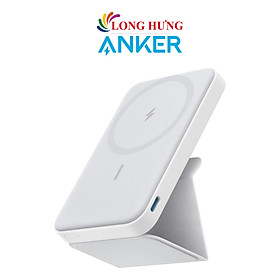 Sạc dự phòng có chân đế từ tính không dây Anker 622 MagGo 7.5W 5000mAh A1614 - Hàng chính hãng