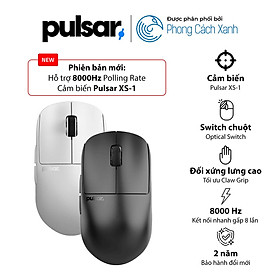 Mua Chuột không dây siêu nhẹ Pulsar X2H V3 Wireless (Hỗ trợ 8K Polling Rate) - Hàng Chính Hãng