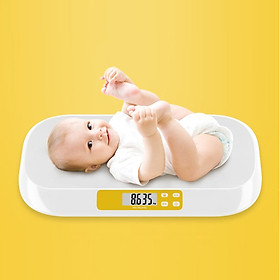 Cân trẻ em điện tử tải trọng 20kg cao cấp (CHÍNH XÁC, AN TOÀN, TIỆN LỢI)- Tặng bộ 100 miếng dán dạ quang hình ngôi sao