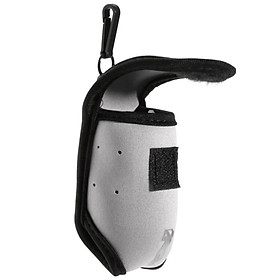 Mini Neoprene Golf Ball Bag golf professional tees Holder Pouch Carry Case  Clip - Lightweight, Portable, Durable