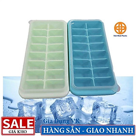 Mua Khay Đá  Khuôn Thạch 16 Viên Có Nắp - Việt Nhật - Khay Chia Đồ Ăn Dặm Cho Bé