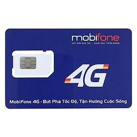 Sim 4G Mobifone không giới hạn 100.000 đ/ Tháng (Hộ khẩu Hà Nội)
