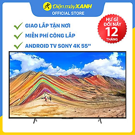 Android Tivi Sony 4K 55 inch KD-55X7500H