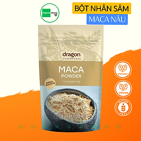 Bột Maca hữu cơ nguyên chất 200g - Dragon Superfoods