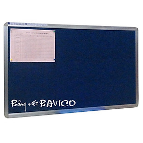 Bảng ghim nỉ Bavico màu sắc tự chọn - kích thước 80x120cm
