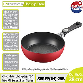 Mua Chảo Nhôm Chống Dính Poong Nyun SERFP(IH)-28B - Đỏ