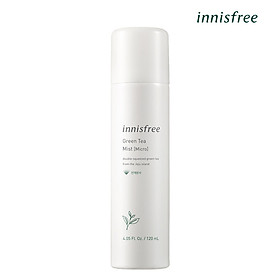 Xịt khoáng dưỡng ẩm phun sương siêu mịn từ trà xanh đảo Jeju Innisfree Green Tea Mist Micro 120ml - NEW