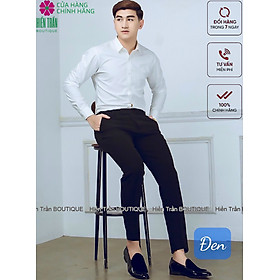 Quần âu nam công sở Hiền Trần BOUTIQUE, quần tây nam kiểu dáng Hàn Quốc, vải mềm chống nhăn phong cách lịch lãm